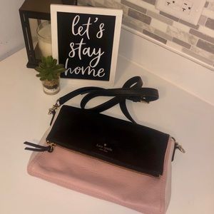 Kate Spade Crossbody | Blush Pink, White & Black